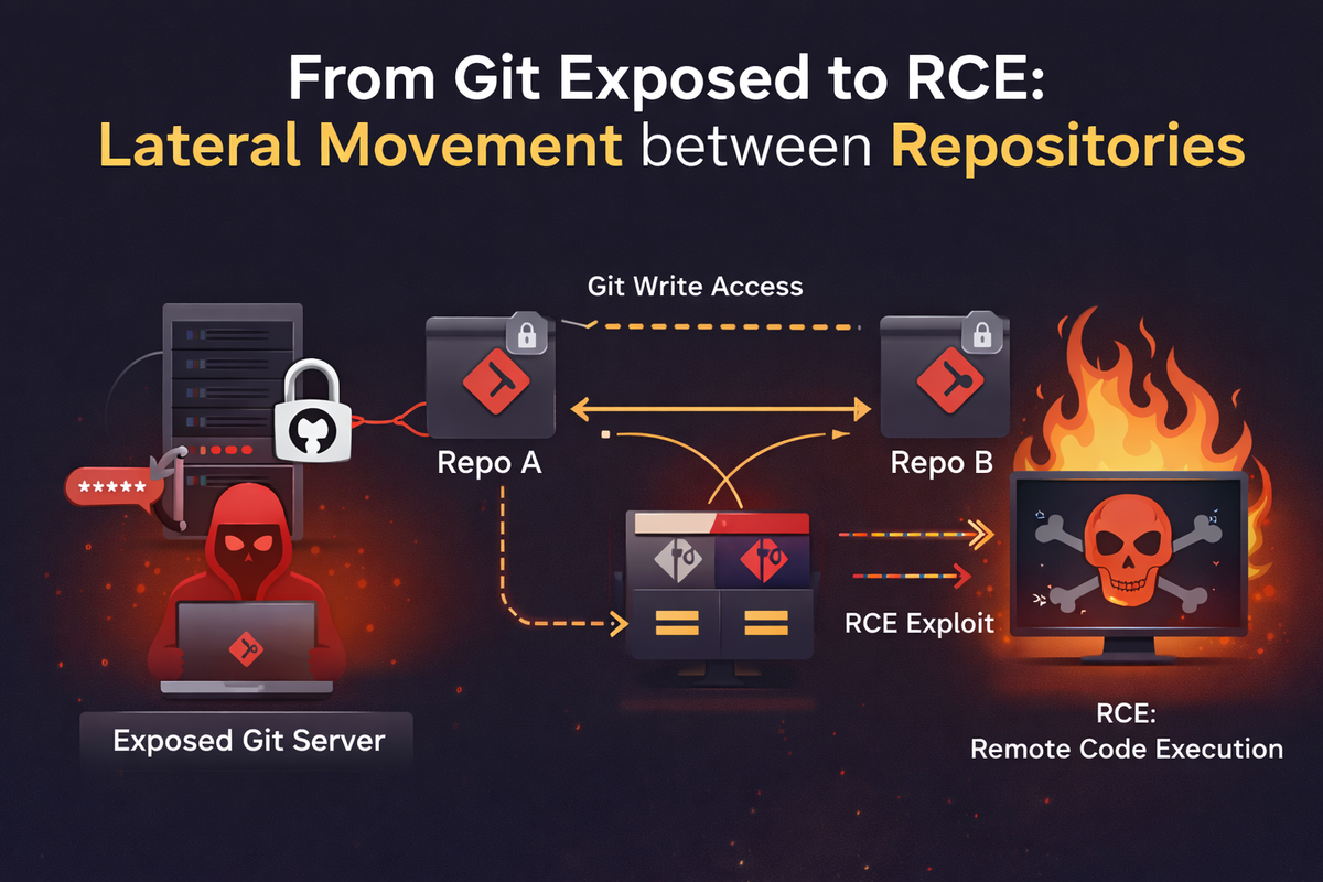 From Git Exposed to RCE: Lateral Movement between Repositories